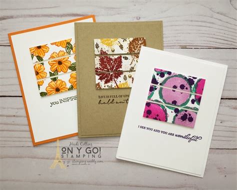 Clean And Simple Card Ideas For Fall That Are Easy To Make On Y Go