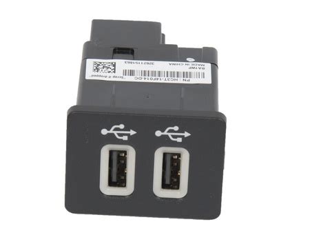 GNIAZDO PORT 2 X USB ECOSPORT 17 MONDEO 20 2547778 HC3T 14F014 DC