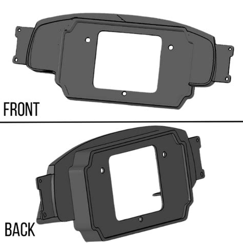 💨 Hnda Civic 5th Gen Eg Eh Cluster Recessed Dash Mount Frame Display