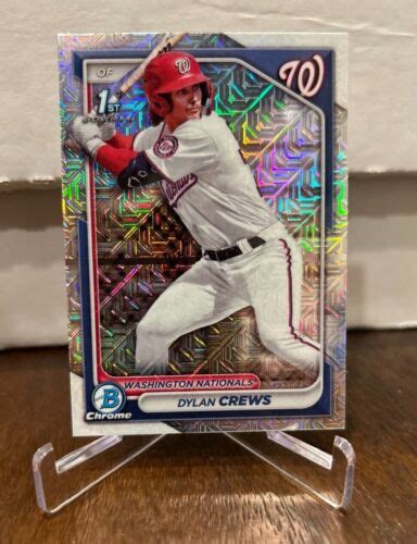 Bowman Chrome Dylan Crews Mojo Mega Box Refractor Bcp Nationals