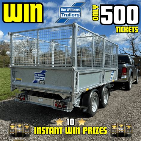 Low Odds Ifor Williams TT3017 Electric Tipper Trailer Instant Wins