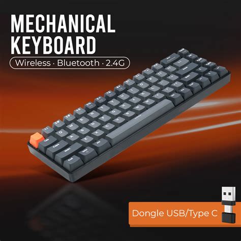 Ziyoulang Keyboard Gaming Mechanical Wireless Bluetooth G K