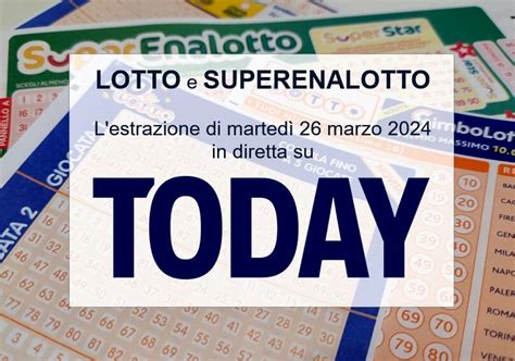 Estrazioni Lotto Oggi E Numeri Superenalotto Di Gioved Marzo