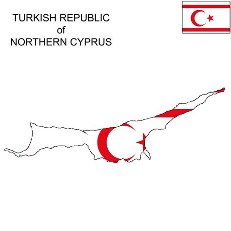 Northern Cyprus Flag Coloring Pages - Coloring Pages