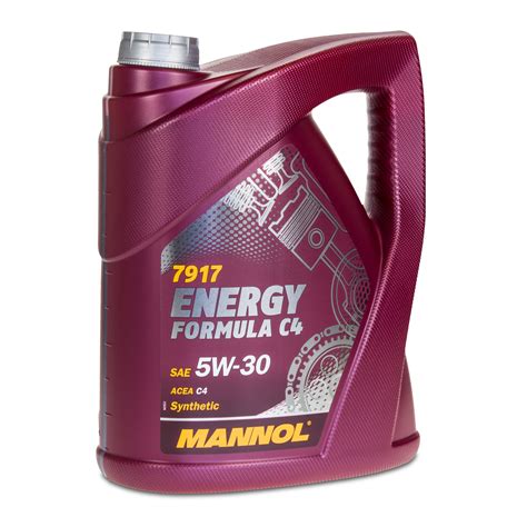 Motoröl MANNOL 7917 Energy Formula C4 5W 30 ACEA C4 MB 226 51 5 Liter