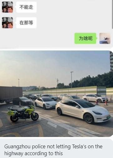 China Stopping Teslas From Using The Highway Twitter R Realtesla