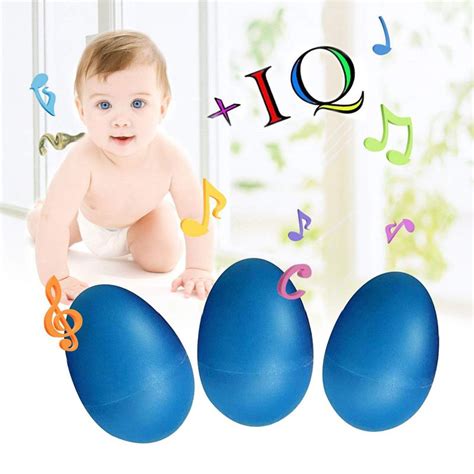 12pcs Plastic Egg Shakers Set With 4 Different Colorspercussion