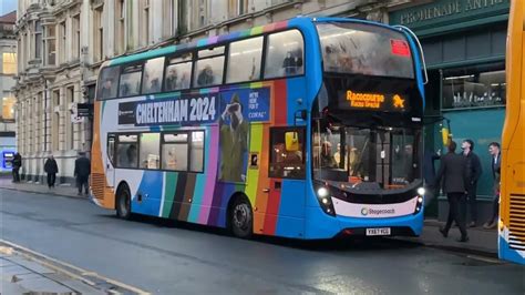 Stagecoach Pride Buses In Cheltenham 12 140323 Youtube