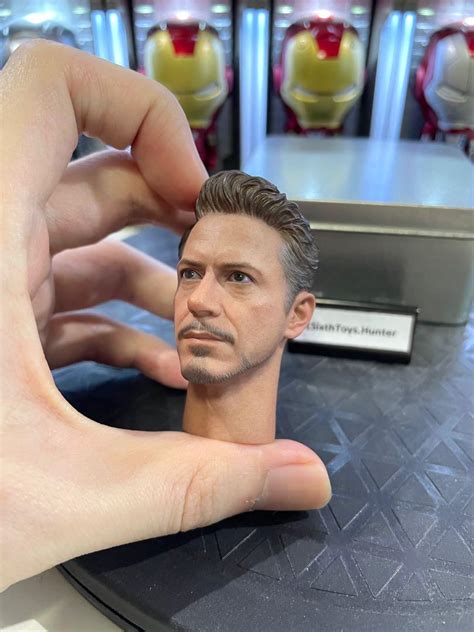 MARVEL AVENGERS END GAME HOT TOYS 1 6 SCALE MMS528D30 TONY STARK IRON MAN MK85 HEAD SCULPT
