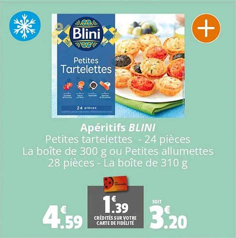 Promo Ap Ritifs Blini Chez Coccinelle Supermarch Icatalogue Fr