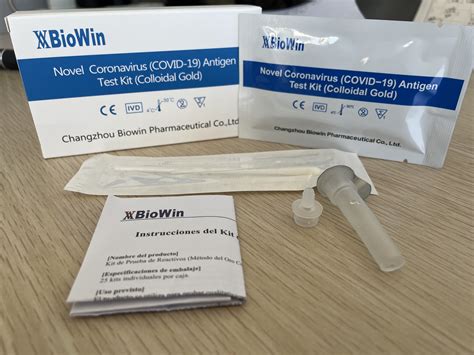 Best Selling Of Rapid Antigen Test Kit Nasal Swab Saliva Home Self Test