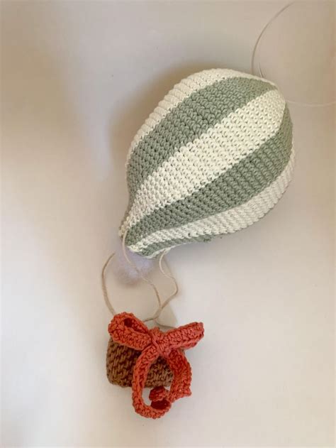 Hot Air Balloon Amigurumi Crochet Pattern By Aurel Charlie Crochet Decoration Crochet