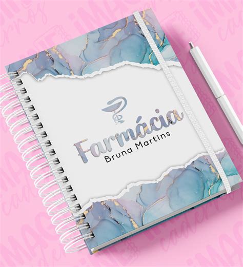 Caderno A Personalizado Curso Farm Cia Elo Produtos Especiais