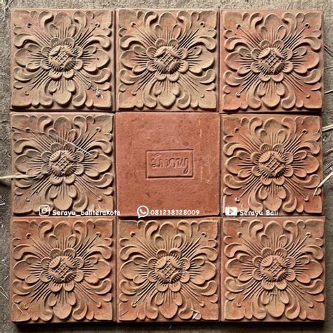 Jual Hiasan Dinding Terakota Bali Bata Tempel Terakota Terracotta