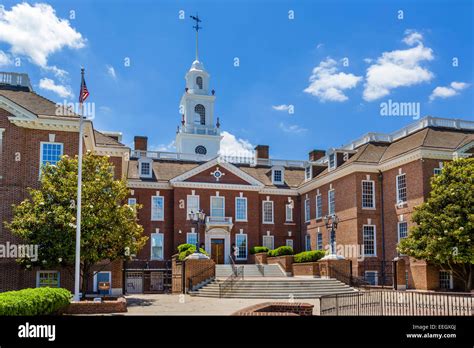 The Delaware Legislative Hall (State Capitol), Dover, Delaware, USA Stock Photo, Royalty Free ...