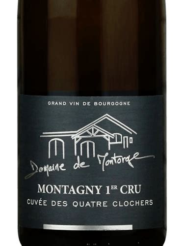 Domaine de Montorge Montagny 1er Cru Cuvée des Quatre Clochers Vivino