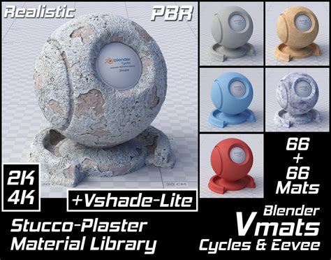 VMATS Vshade Material Library For Blender Cycles Eevee 1 5