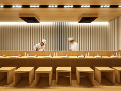 Sushi restaurant, 2015 | Martim Melo | Archinect | Restaurant interior ...