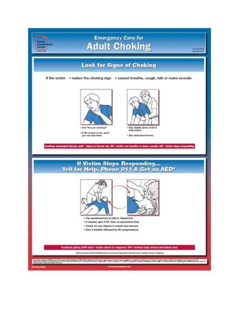 Adult Choking Poster For Sale Poster Compliance Center