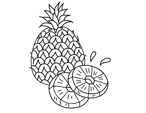 M Larbild Ananas Gratis Skiv Ut Gratis P Malarbilder Se