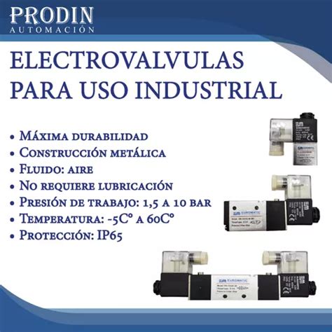 Electrovalvula Neumatica Con Conectores Sin Bobina En Venta En