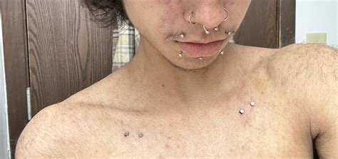 Microdermal Piercing Collarbone