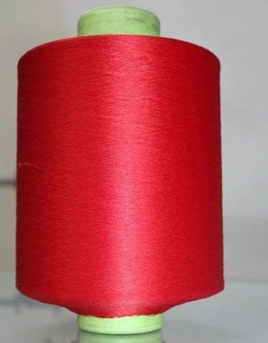 Red Roto Dyed Polyester Yarn Count 40 At Rs 160 Kg In Surat ID