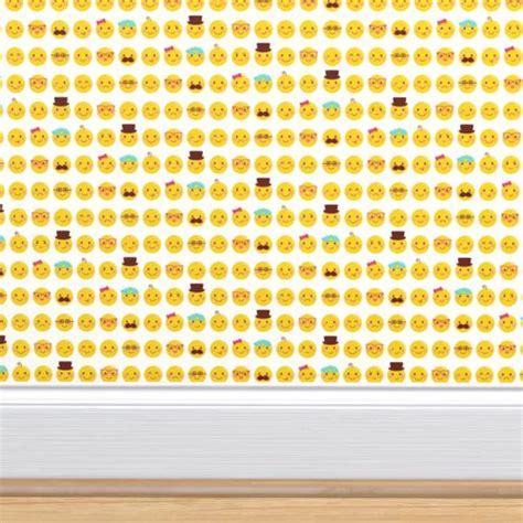 mix emojis MED :: cheeky emoji faces Wallpaper | Surface design, Custom ...