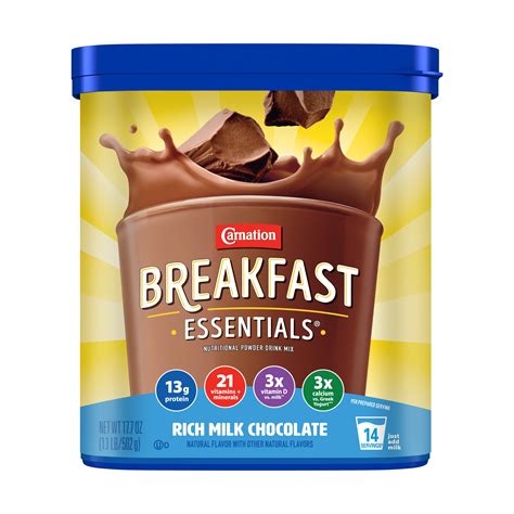 Carnation Breakfast Essentials® Nutritional Drink Mix Canister