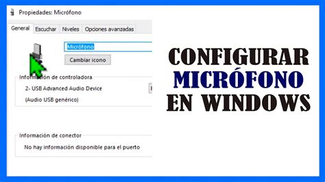 C Mo Puedo Configurar El Microfono De Mi Pc Mundowin