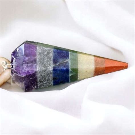 Seven Chakra Dowser Pendulum Pure Gems World