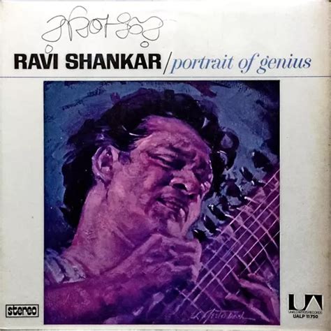 Ravi Shankar Lp 1973 Portrait Of Genius United 3722 MercadoLivre