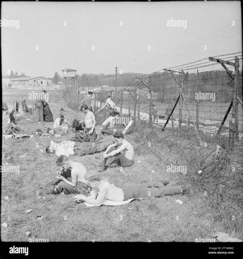 The British Army In North West Europe 1944 45 Liberated Pows Relax In