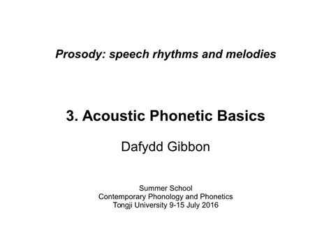 3 Acoustic Phonetic Basics Docslib