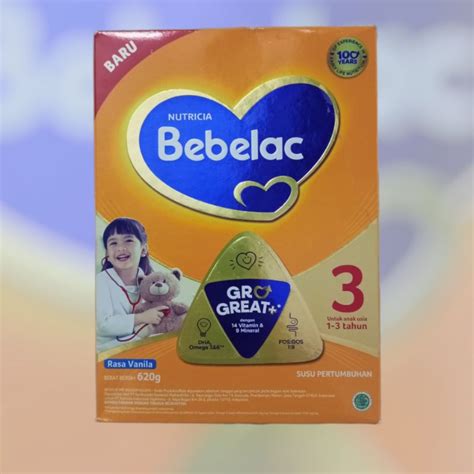 Jual Bebelac Susu Pertumbuhan Tahun Rasa Madu Vanilla Gr