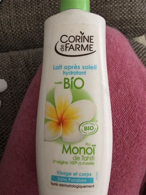 Corine de Farme Lait après soleil hydratant visage et corps au monoi