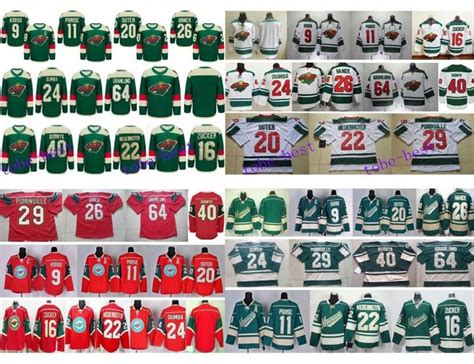 Discount 2016 Minnesota Wild Stadium Series Jerseys Hockey 24 Matt ...