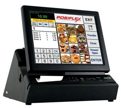 Pos Touchscreen Billing Machine Posiflex Ps Q Screen Size