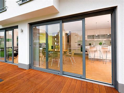 Pvc Rehau Lift And Slide Door With High Thermal Insulation