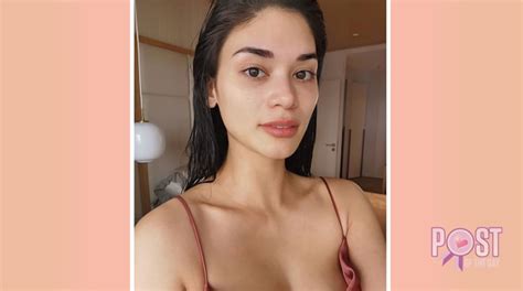 Look After Catriona Gray Pia Wurtzbach Posts Selfie Without Makeup