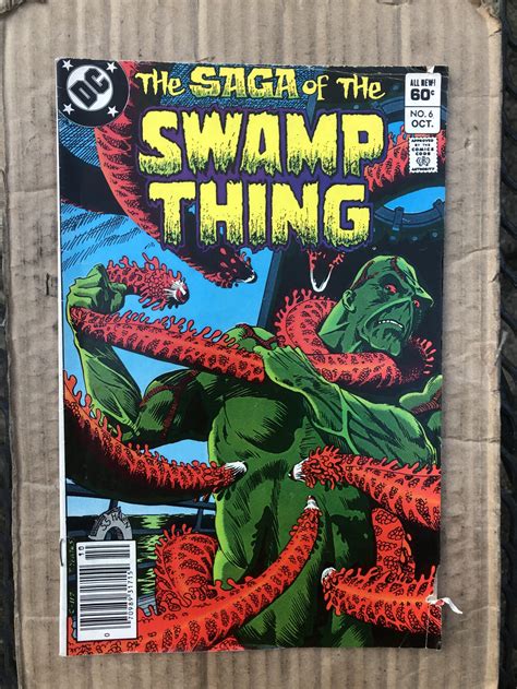 The Saga Of Swamp Thing 6 Newsstand Edition 1982 Comic Books