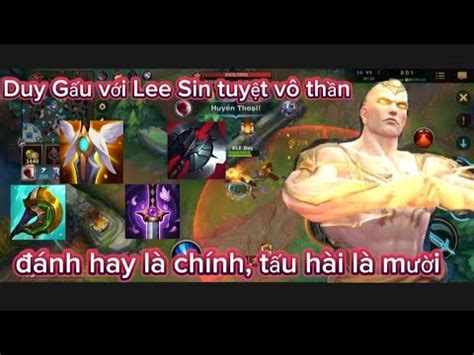 Tốc Chiến Wild Rift Lee Sin tuyệt vô thần trong tay Duy Gấu God