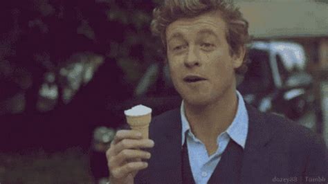 Icecream Patrick GIF - Icecream Patrick Jane - Discover & Share GIFs