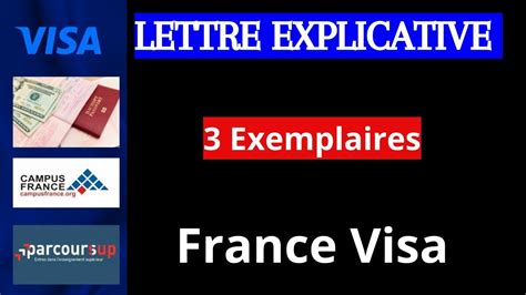 Le Secret Pour Obtenir Votre Visa France La Lettre Explicative YouTube