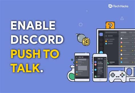 Enable And Activate Discord Push To Talk Working