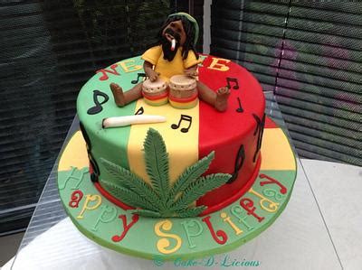 Cake Tag Reggae CakesDecor