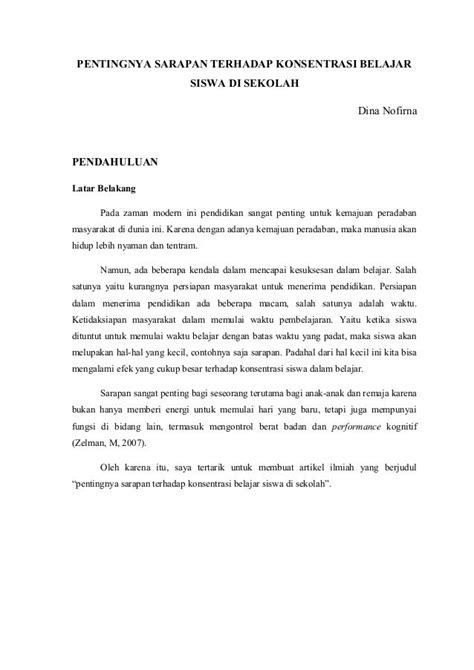 Contoh Artikel Ilmiah Non Penelitian Pdf Format Penulisan Jurnal Yang Riset