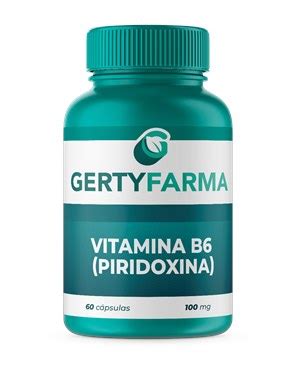 Vitamina B Piridoxina Mg C Psulas Aaz Farma Farm Cia Online