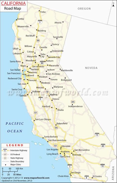 Interstate 5 California Map – secretmuseum