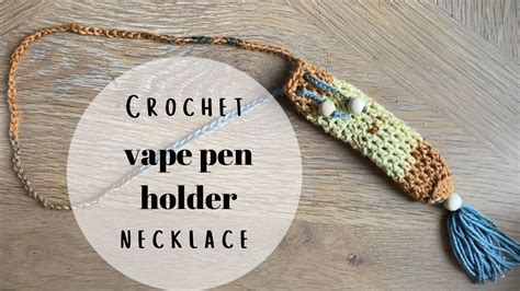 How To Crochet Vape Holder Tutorial Youtube